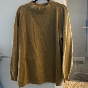 A New Day womens slouchy mock turtleneck pullover sweater